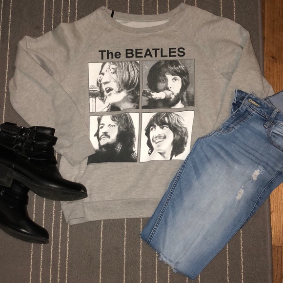Sweaters - The Beatles crew sweater